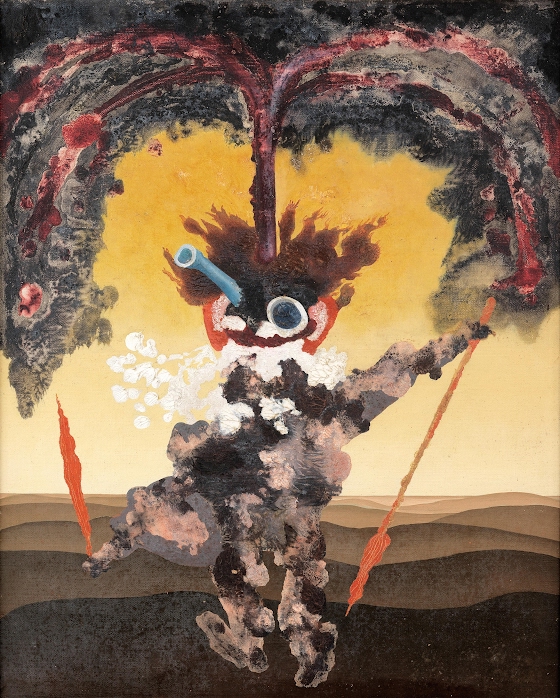 Ithell Colquhoun ~ Battle Fury of Cuchullin