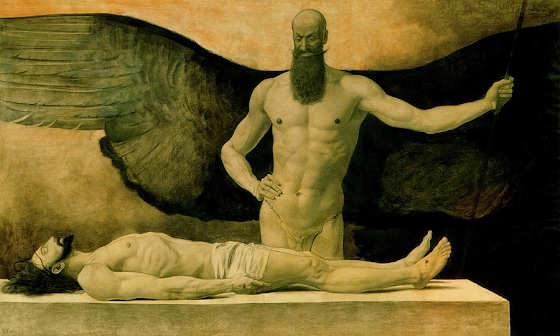 Sascha Schneider ~ Triumph of Darkness