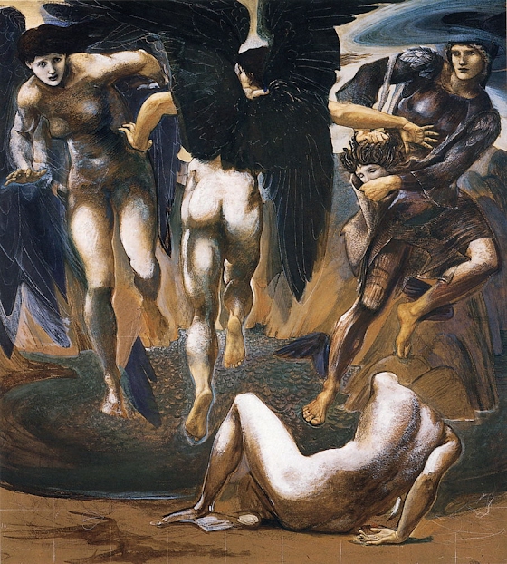 Edward Burne-Jones ~ The Death of Medusa II