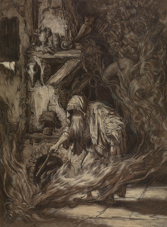 Willem Linnig the Younger ~ The Incantation