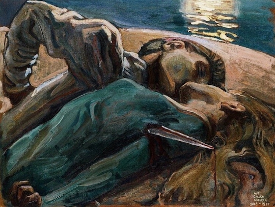 Akseli Gallen-Kallela ~ The Lovers