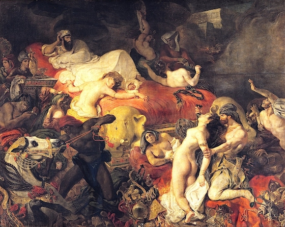 Eugène Delacroix ~ Death of Sardanapalus