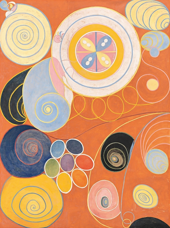 Hilma af Klint ~ The Ten Largest, Group IV, No. 3 Youth