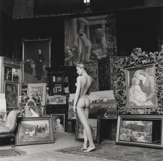 Jeanloup Sieff ~ Nu Pompier, Paris
