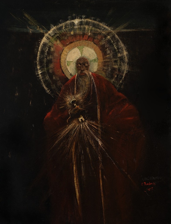 Léon Frédéric  ~ The Celestial Doorman