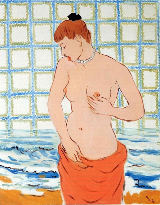 René Magritte ~ The Pebble