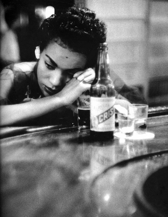 Eve Arnold ~ Bar girl in a brothel, Cuba