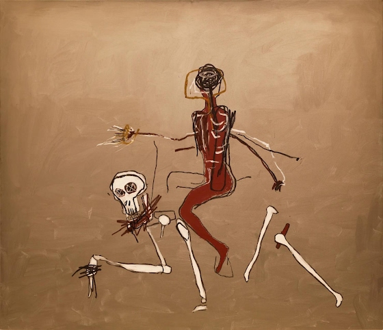 Jean-Michel Basquiat ~ Riding With Death
