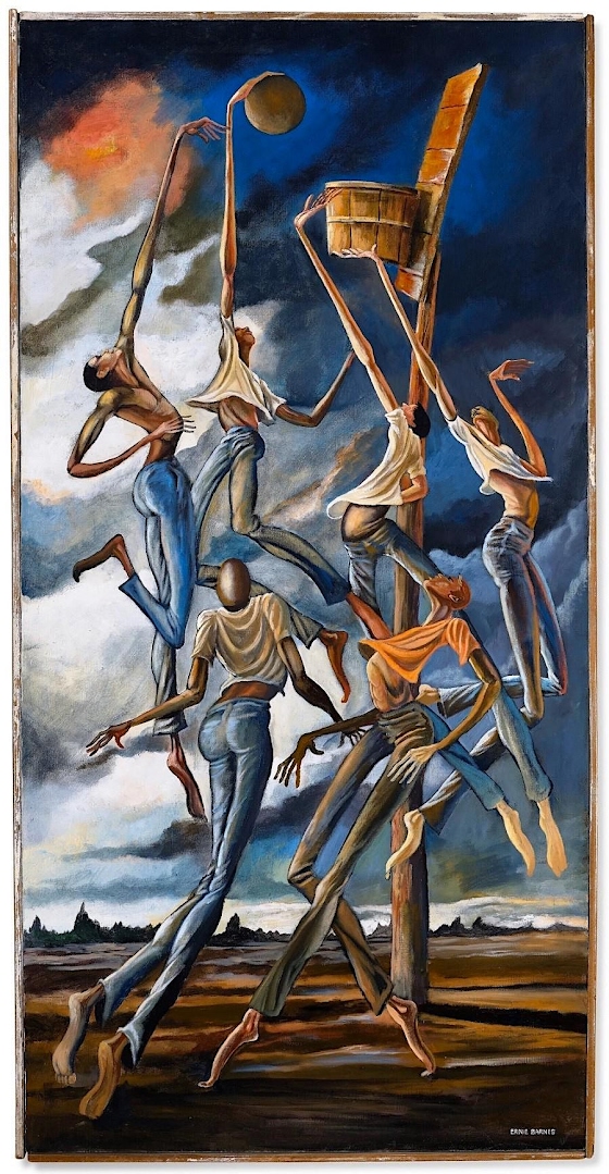 Ernie Barnes ~ Storm Dance