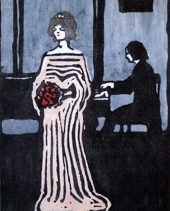 Wassily Kandinsky ~ The singer