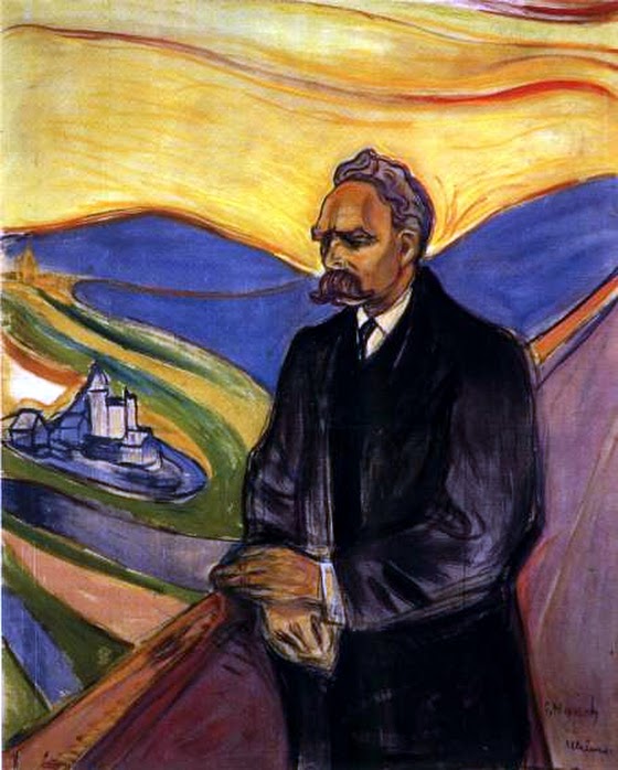 Edvard Munch ~ Friedrich Nietzsche