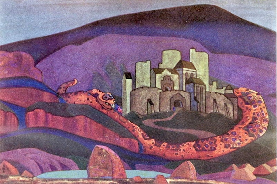 Nicholas Roerich  ~ The Doomed City