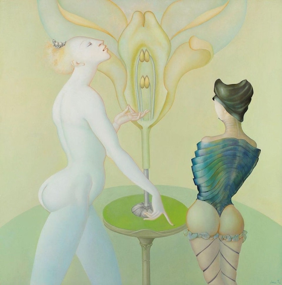 Leonor Fini ~ La Lecon de Botanique