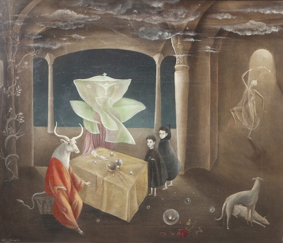 Leonora Carrington ~ And Then We Saw the Daughter of the Minotaur!,