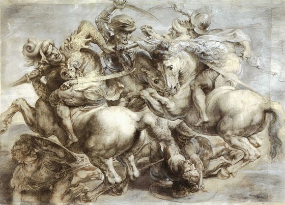 Peter Paul Rubens ~ Battle of Anghiari