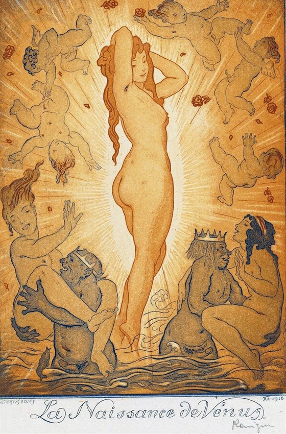 André Lambert ~ Birth of Venus