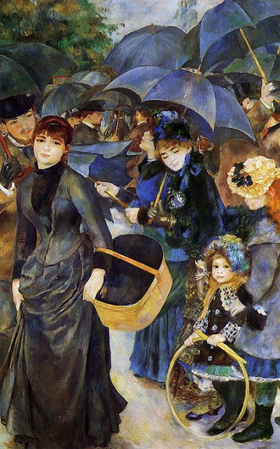 Pierre-Auguste Renoir ~ The Umbrellas