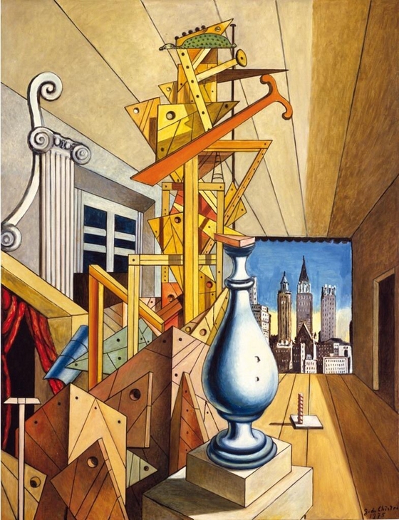 Giorgio de Chirico ~ Metaphysical vision of New York