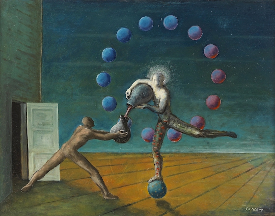 Edgar Ende ~ The Dancer on the Ball