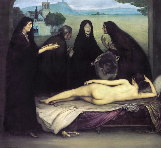 Julio Romero de Torres - The Sin