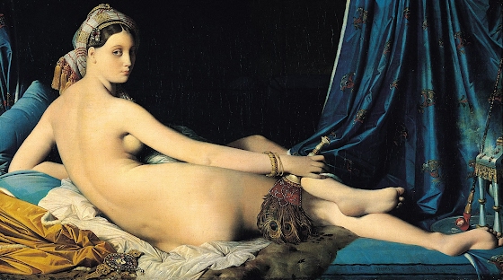 Jean Auguste Dominique Ingres ~ La Grande Odalisque