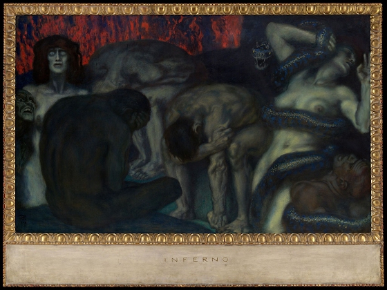 Franz von Stuck ~ Inferno