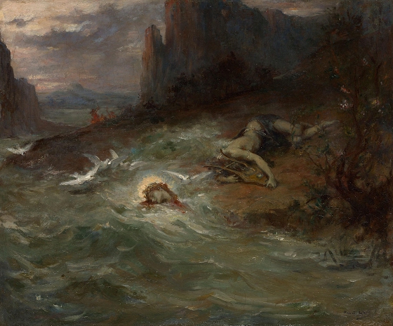 Henri-Léopold Lévy ~ The Death of Orpheus