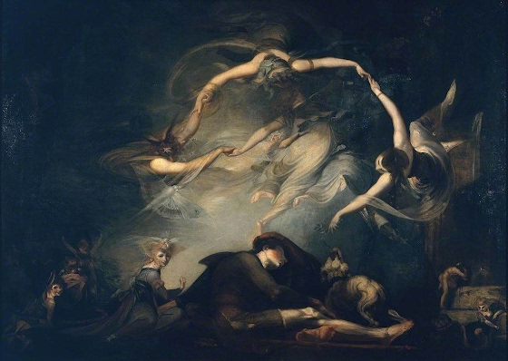 Henry Fuseli ~ The Shepherd's Dream