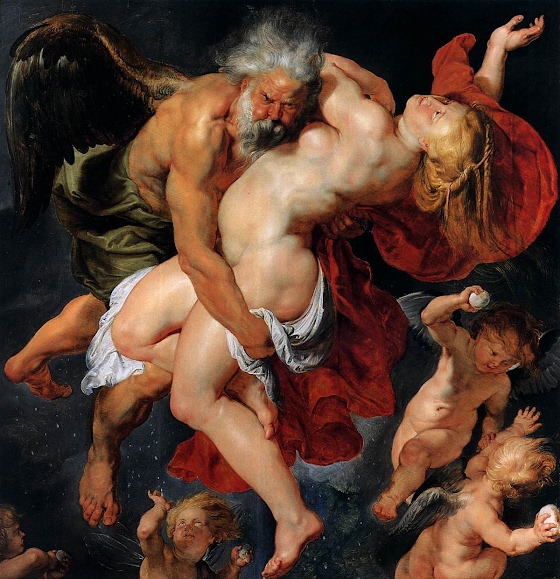 Peter Paul Rubens ~ The Rape of Orithyia by Boreas