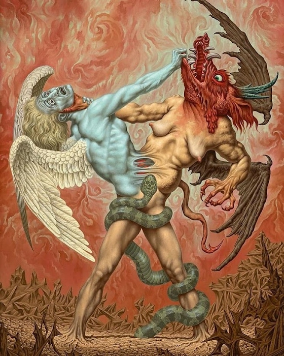 Johfra Bosschart ~ The Battle Between Good and Evil 