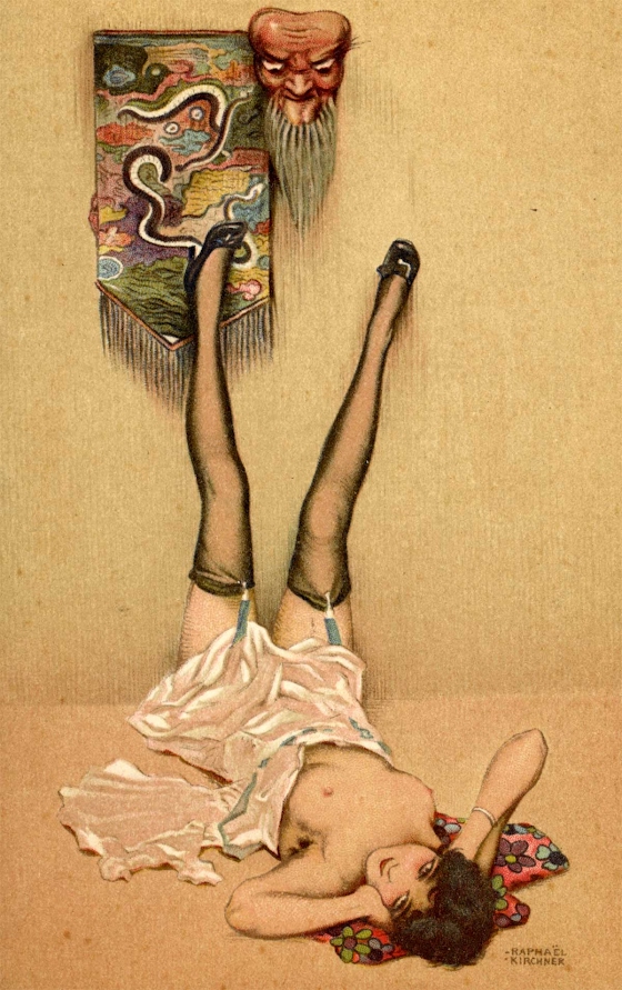Raphael Kirchner ~ Impassive mask