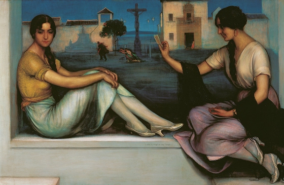 Julio Romero de Torres ~ The Fortune-telling