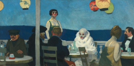 Edward Hopper ~ Soir Bleu
