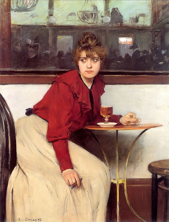 Ramon Casas ~ Au Moulin de la Galette