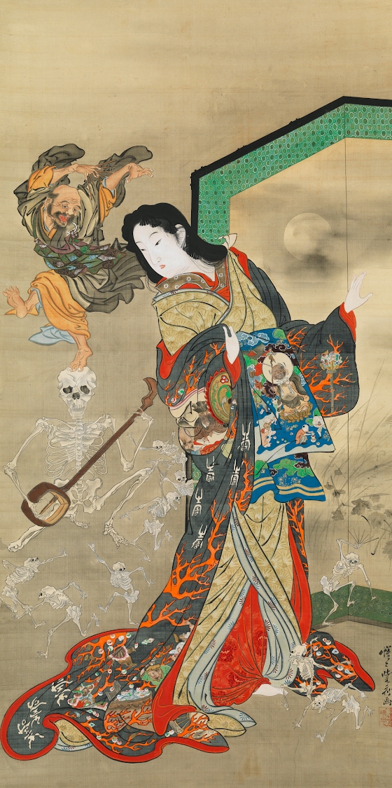 Kawanabe Kyōsai ~ Hell Courtesan