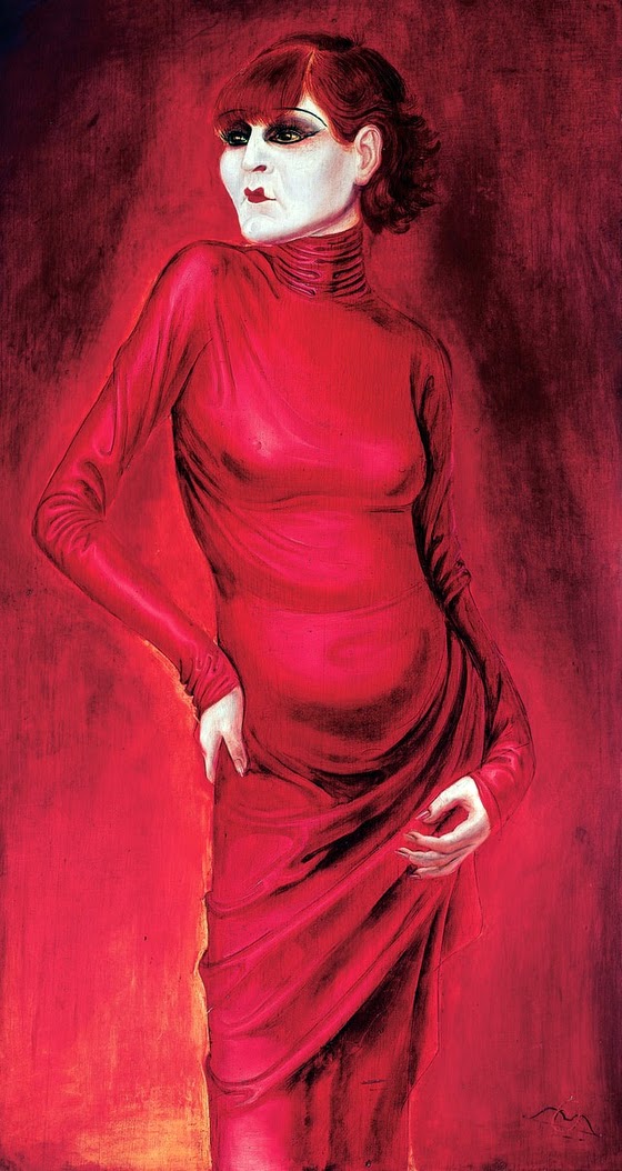 Otto Dix ~ The Dancer Anita Berber