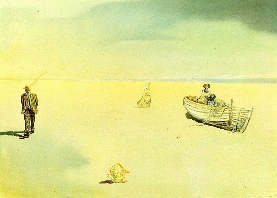 Salvador Dalí ~ Paranoiac-Astral Image