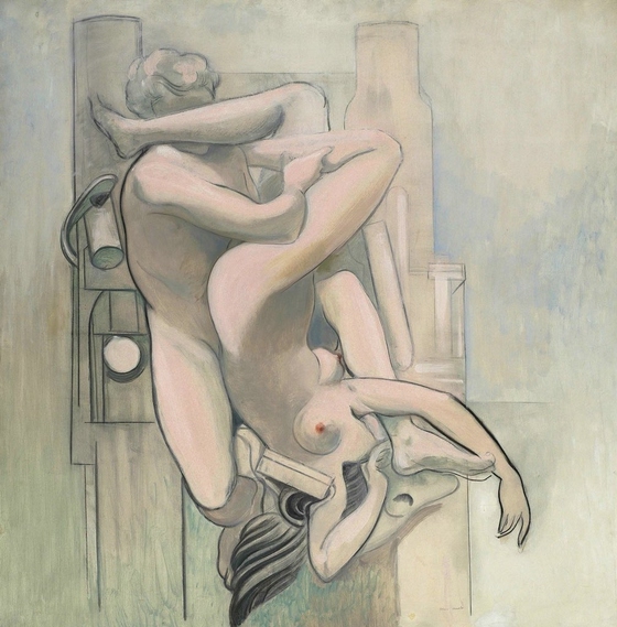 Max Ernst ~ La chute de l'ange
