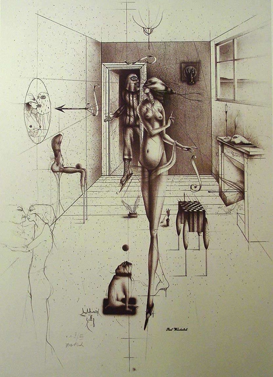 Paul Wunderlich ~ Liebeszauber
