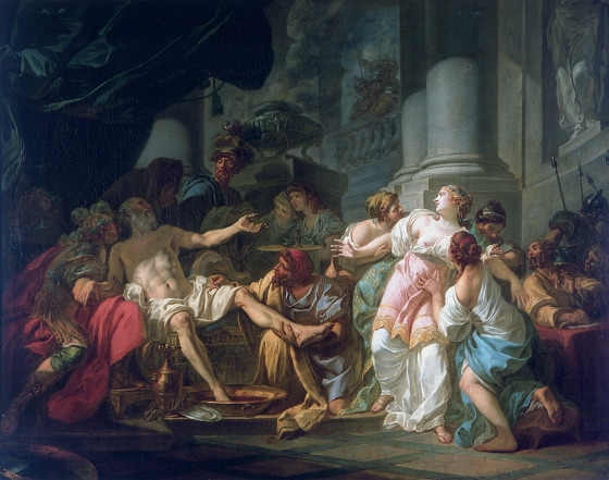 Jacques-Louis David ~ The Death of Seneca