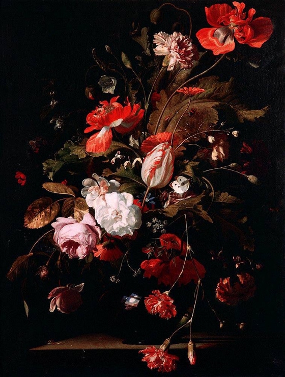 Willem van Aelst ~ Still Life with Flowers