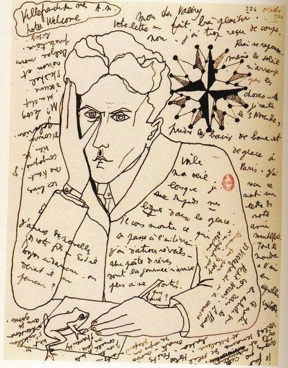 Jean Cocteau letter to Paul Éluard