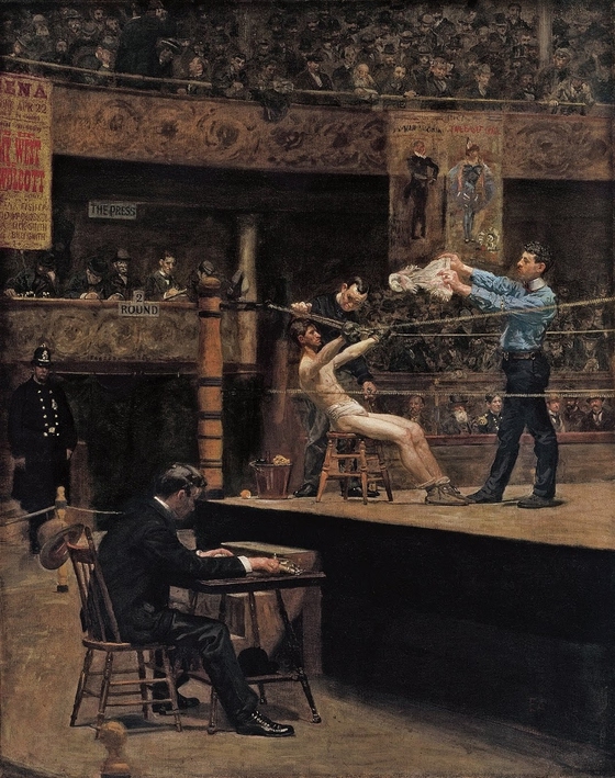 Thomas Eakins ~ Between Rounds