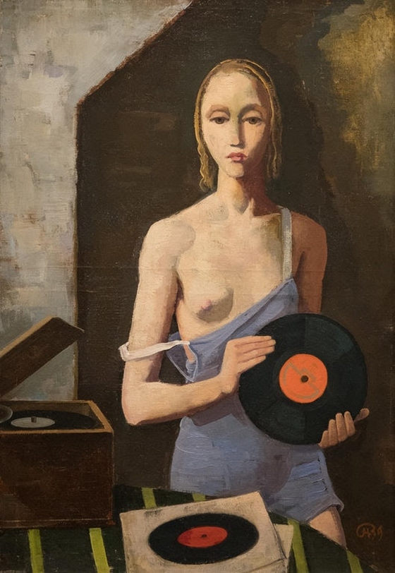 Karl Hofer ~ The Record Player