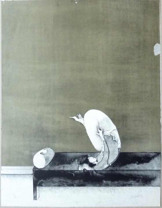 Paul Wunderlich ~ Jutta Auf Dem Sofa