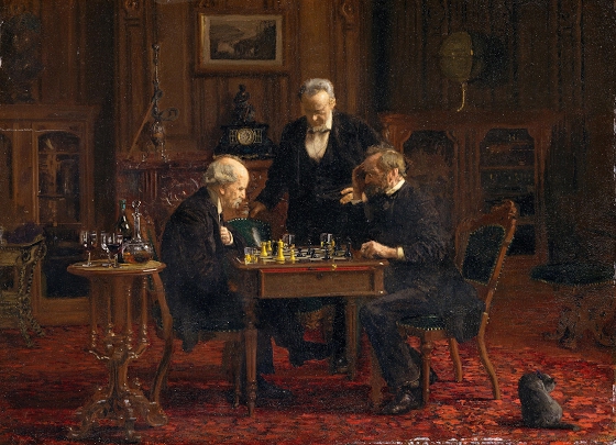 Thomas Eakins  ~ The Chess Players