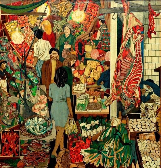 Renato Guttuso ~ La Vucciria