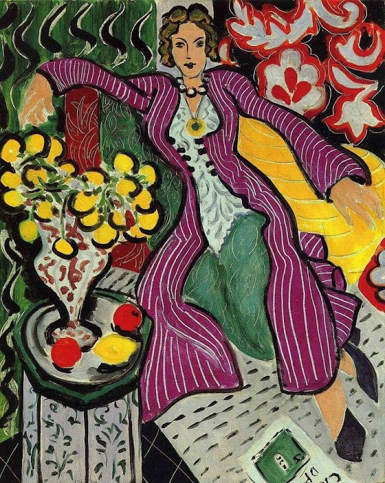 Henri Matisse ~ Woman in a Purple Coat