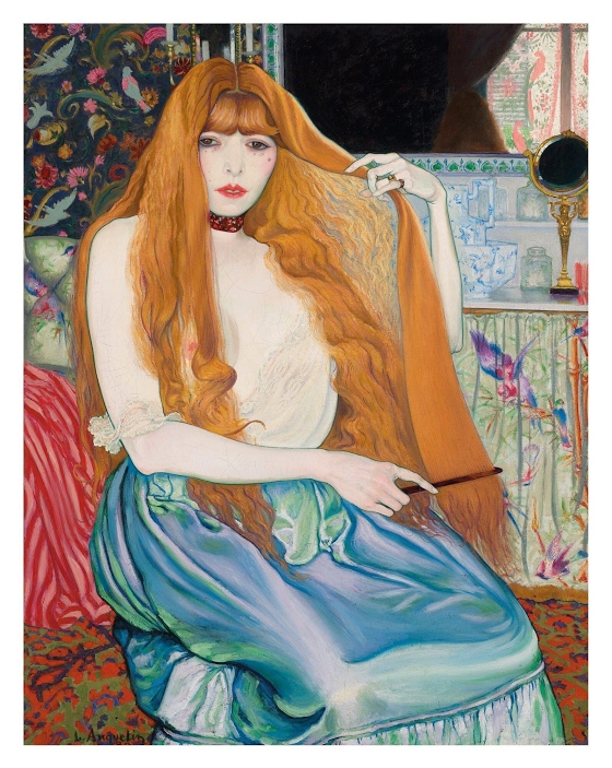 Louis Anquetin ~ Femme à sa toilette