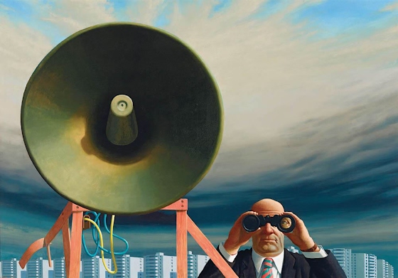 Jeffrey Smart ~ The Observer II